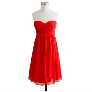 J. Crew Annabelle chiffon Dress